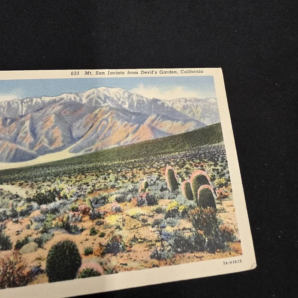 California Scenery Vintage Lot of 6 postcards Flawed Light Smoke Scent